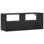 Mueble de TV madera de ingeniería y metal negro 100x31x39,5 cm by , TV Furniture - Ref: Foro24-848934, Price: 57,86 €, Discou...