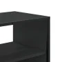 Mueble de TV madera de ingeniería y metal negro 100x31x39,5 cm de , Muebles TV - Ref: Foro24-848934, Precio: 47,01 €, Descuen...