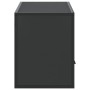 Mueble de TV madera de ingeniería y metal negro 100x31x39,5 cm von , TV-Möbel - Ref: Foro24-848929, Preis: 72,27 €, Rabatt: %