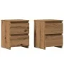 Mesitas noche 2 uds madera ingeniería roble artisan 30x30x40 cm von , Nachttische - Ref: Foro24-855849, Preis: 81,75 €, Rabat...