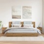 Mesitas noche 2 uds madera ingeniería roble artisan 30x30x40 cm de , Mesitas de noche - Ref: Foro24-855849, Precio: 89,36 €