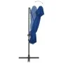 Cantilever parasol with double cover azure blue 250x250 cm by vidaXL, Umbrellas - Ref: Foro24-312365, Price: 135,69 €, Discou...