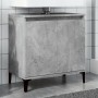Armario de lavabo madera contrachapada gris hormigón 58x33x60cm von , Badezimmerwaschtische - Ref: Foro24-857116, Preis: 46,0...