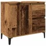 Armario de lavabo baño madera ingeniería envejecida 65x33x60 cm de , Tocadores de baño - Ref: Foro24-857123, Precio: 80,88 €,...