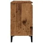 Armario de lavabo baño madera ingeniería envejecida 65x33x60 cm de , Tocadores de baño - Ref: Foro24-857123, Precio: 80,88 €,...
