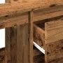 Armario de lavabo baño madera ingeniería envejecida 65x33x60 cm de , Tocadores de baño - Ref: Foro24-857123, Precio: 80,88 €,...