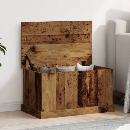 Caja de almacenaje madera de ingeniería envejecida 70x40x38 cm by , Storage trunks - Ref: Foro24-857161, Price: 78,07 €, Disc...