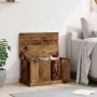 Caja de almacenaje madera de ingeniería envejecida 70x40x38 cm by , Storage trunks - Ref: Foro24-857161, Price: 74,08 €, Disc...
