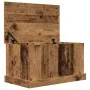 Caja de almacenaje madera de ingeniería envejecida 70x40x38 cm by , Storage trunks - Ref: Foro24-857161, Price: 74,08 €, Disc...