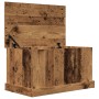 Caja de almacenaje madera de ingeniería envejecida 70x40x38 cm by , Storage trunks - Ref: Foro24-857161, Price: 78,07 €, Disc...