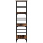 Estantería madera ingeniería madera envejecida 50x33x117,5 cm by , Bookcases and shelves - Ref: Foro24-857466, Price: 66,68 €...