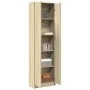 Armario de pasillo madera ingeniería roble Sonoma 55x25x189 cm de , Armarios roperos - Ref: Foro24-3324113, Precio: 103,78 €,...
