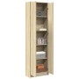 Armario de pasillo madera ingeniería roble Sonoma 55x25x189 cm von , Kleiderschränke - Ref: Foro24-3324113, Preis: 105,38 €, ...
