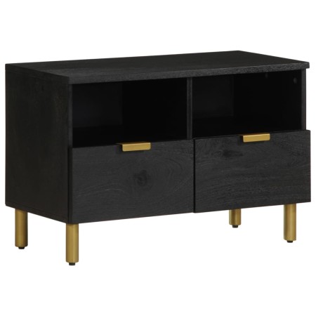 Mueble de TV madera de ingeniería negro 70x33x46 cm von , CD- und DVD-Speicher - Ref: Foro24-4017649, Preis: 89,41 €, Rabatt: %