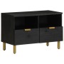 Mueble de TV madera de ingeniería negro 70x33x46 cm von , CD- und DVD-Speicher - Ref: Foro24-4017649, Preis: 89,41 €, Rabatt: %