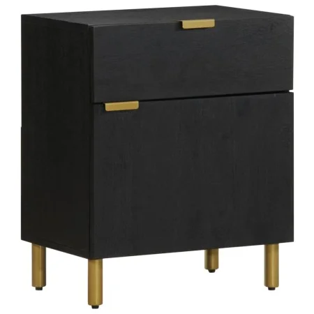 Mesita de noche madera de ingeniería negra 50x33x60 cm von , Nachttische - Ref: Foro24-4017656, Preis: 74,85 €, Rabatt: %
