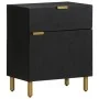 Mesita de noche madera de ingeniería negra 50x33x60 cm von , Nachttische - Ref: Foro24-4017656, Preis: 74,85 €, Rabatt: %