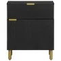 Mesita de noche madera de ingeniería negra 50x33x60 cm von , Nachttische - Ref: Foro24-4017656, Preis: 74,85 €, Rabatt: %