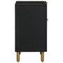 Mesita de noche madera de ingeniería negra 50x33x60 cm by , Nightstands - Ref: Foro24-4017656, Price: 75,81 €, Discount: %