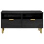 Mesa de centro madera de ingeniería negra 80x54x40 cm von , Couchtisch - Ref: Foro24-4017661, Preis: 133,22 €, Rabatt: %