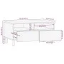 Mesa de centro madera de ingeniería negra 80x54x40 cm de , Mesas de centro - Ref: Foro24-4017661, Precio: 131,54 €, Descuento: %