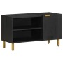 Mueble de TV madera de ingeniería negro 80x33x46 cm von , CD- und DVD-Speicher - Ref: Foro24-4017663, Preis: 82,24 €, Rabatt: %