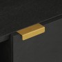 Mueble de TV madera de ingeniería negro 80x33x46 cm von , CD- und DVD-Speicher - Ref: Foro24-4017663, Preis: 82,24 €, Rabatt: %