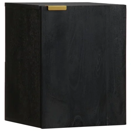Mueble de baño colgante madera de ingeniería negro 38x33x48 cm by , Bathroom furniture - Ref: Foro24-4017668, Price: 78,57 €,...