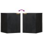 Mueble de baño colgante madera de ingeniería negro 38x33x48 cm de , Muebles de baño - Ref: Foro24-4017668, Precio: 79,74 €