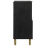 Aparador de madera de ingeniería negro 80x33x75 cm von , CD- und DVD-Speicher - Ref: Foro24-4017675, Preis: 105,94 €, Rabatt: %