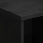 Aparador de madera de ingeniería negro 80x33x75 cm von , CD- und DVD-Speicher - Ref: Foro24-4017675, Preis: 105,94 €, Rabatt: %