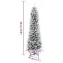 Árbol de Navidad artificial estrecho con nieve PVC y PE 180 cm by , Christmas trees - Ref: Foro24-4019687, Price: 74,37 €, Di...