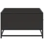 Mesa de centro de madera ingeniería y metal negro 90x57x35 cm by , Coffee table - Ref: Foro24-848754, Price: 69,03 €, Discoun...