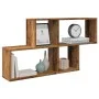 Estante de pared madera de ingeniería envejecida 100x18x53 cm de , Estantes y estanterías - Ref: Foro24-856592, Precio: 37,99...