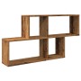 Estante de pared madera de ingeniería envejecida 100x18x53 cm by , Shelves and shelves - Ref: Foro24-856592, Price: 38,70 €, ...