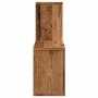 Estante de pared madera de ingeniería envejecida 100x18x53 cm de , Estantes y estanterías - Ref: Foro24-856592, Precio: 37,99...