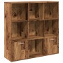 Estantería de madera de ingeniería envejecida 98x29x97,5 cm von , Bücherregale und Regale - Ref: Foro24-855966, Preis: 93,61 ...