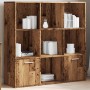 Estantería de madera de ingeniería envejecida 98x29x97,5 cm von , Bücherregale und Regale - Ref: Foro24-855966, Preis: 93,61 ...