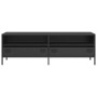 Mueble para TV acero laminado en frío negro 135x39x43,5 cm von , TV-Möbel - Ref: Foro24-851334, Preis: 127,98 €, Rabatt: %
