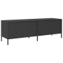 Mueble para TV acero laminado en frío negro 135x39x43,5 cm von , TV-Möbel - Ref: Foro24-851334, Preis: 127,98 €, Rabatt: %