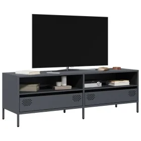 Mueble de TV acero laminado en frío antracita 135x39x43,5 cm von , TV-Möbel - Ref: Foro24-851336, Preis: 132,83 €, Rabatt: %