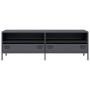 Mueble de TV acero laminado en frío antracita 135x39x43,5 cm de , Muebles TV - Ref: Foro24-851336, Precio: 134,56 €, Descuent...