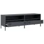 Mueble de TV acero laminado en frío antracita 135x39x43,5 cm by , TV Furniture - Ref: Foro24-851336, Price: 132,83 €, Discoun...