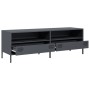 Mueble de TV acero laminado en frío antracita 135x39x43,5 cm de , Muebles TV - Ref: Foro24-851336, Precio: 134,56 €, Descuent...