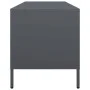 Mueble de TV acero laminado en frío antracita 135x39x43,5 cm by , TV Furniture - Ref: Foro24-851336, Price: 132,83 €, Discoun...