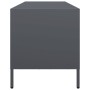 Mueble de TV acero laminado en frío antracita 135x39x43,5 cm de , Muebles TV - Ref: Foro24-851336, Precio: 134,56 €, Descuent...