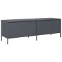 Mueble de TV acero laminado en frío antracita 135x39x43,5 cm by , TV Furniture - Ref: Foro24-851336, Price: 132,83 €, Discoun...