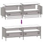 Mueble de TV acero laminado en frío antracita 135x39x43,5 cm de , Muebles TV - Ref: Foro24-851336, Precio: 134,56 €, Descuent...