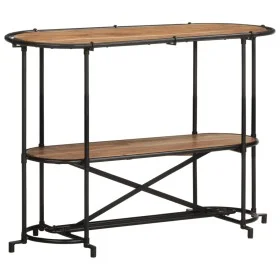 Mesa consola madera maciza de acacia 110x42x76 cm by , Side tables - Ref: Foro24-4013501, Price: 114,32 €, Discount: %