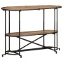 Mesa consola madera maciza de acacia 110x42x76 cm by , Side tables - Ref: Foro24-4013501, Price: 114,32 €, Discount: %